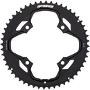 Full Speed Ahead Omega/Vero Pro Road Double Chainring - 52t 120 BCD Aluminum N-11 BLK
