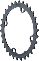 Full Speed Ahead Omega/Vero Pro Steel Road Double Chainring - 34t 90 BCD Steel N-11 BLK