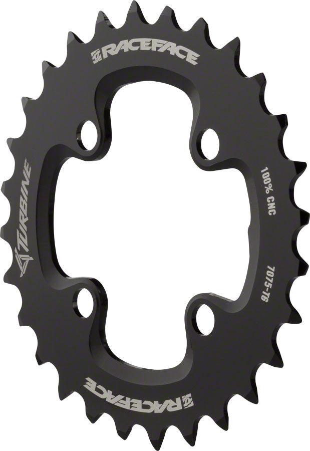 RaceFace Turbine 11-Speed Chainring: 64mm BCD 24t Black