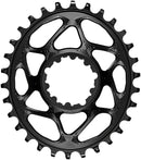 absoluteBLACK Oval Narrow-Wide Direct Mount Chainring - 30t SRAM 3-Bolt Direct Mount 6mm Offset BLK