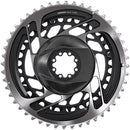 SRAM Red AXS 2x Chainring Teeth: 35/48 Speed: 12 BCD: Direct Mount Pair Aluminum Grey