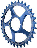 Raceface Cinch Direct Mount 28T Chainring 9-12sp BCD: Direct Mount 7075-T6 Aluminum Blue