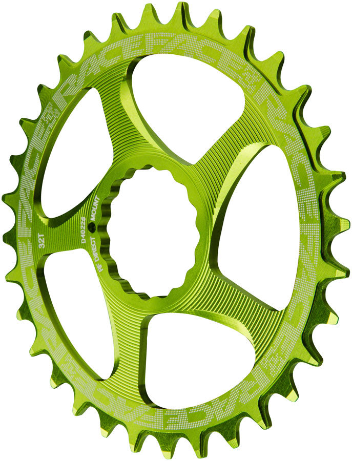 RaceFace Narrow Wide Chainring: Direct Mount CINCH 26t Green