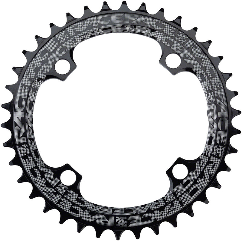 RaceFace Narrow Wide Chainring: 104mm BCD 36t Black