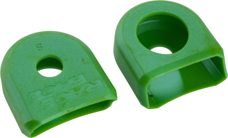 RaceFace Crank Boots: For Alloy Cranks 2-Pack Green