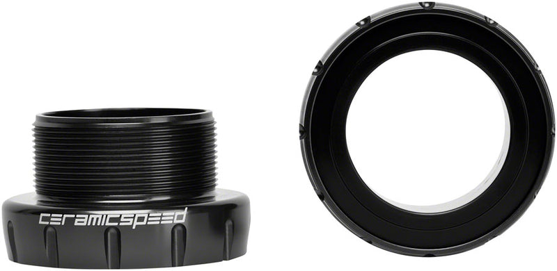 CeramicSpeed BSA Road Bottom Bracket - DUB Road Spindle Black