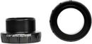 CeramicSpeed BSA Road Bottom Bracket - DUB Road Spindle Coated Races Black