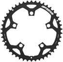 Full Speed Ahead Tempo Pro Road Chainring - 46t 110mm BCD 5-Bolt Steel 8/9/10/11-Speed BLK