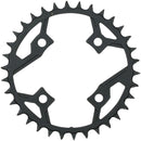Full Speed Ahead Gamma Pro Mega Tooth Chainring - 34t 82 BCD Steel 1 x 11-Speed BLK