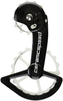 CeramicSpeed OSPW X Pulley Wheel System Shimano GRX/RX 2x11 - Coated Races Alloy Pulley Carbon Cage White Cerakote