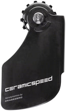 CeramicSpeed OSPW Pulley Wheel Aero System Shimano 9200/9250 8100/8150 - Coated Races Alloy Pulley Carbon Cage BLK