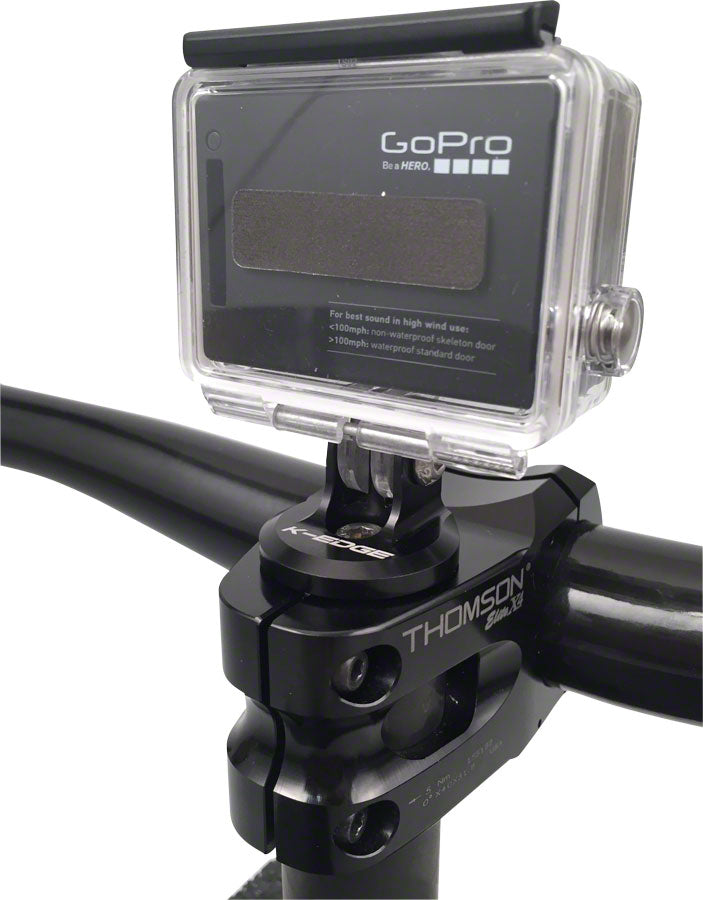 K-EDGE Go Big GoPro Top Cap Mount Black