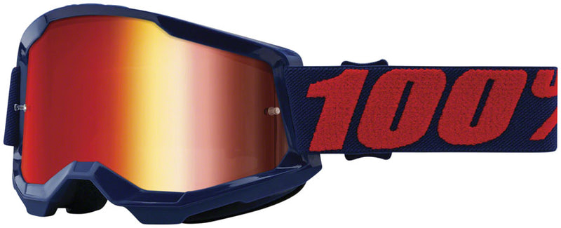 100% Strata 2 Goggles - Masego/Mirror Red