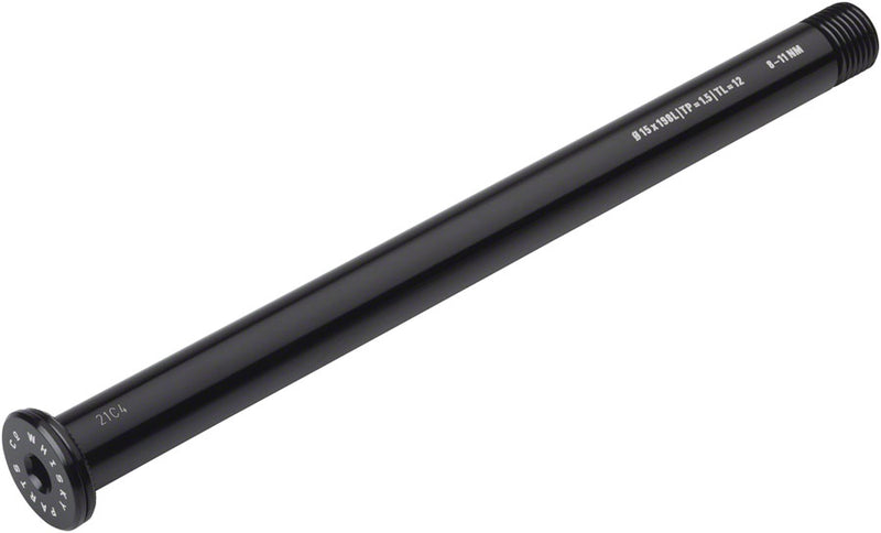 WHISKY No.9 Thru Bolt - 15mm 198mm P1.5 TL12 Black