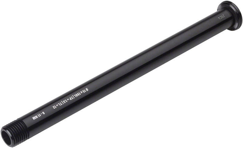 WHISKY No.9 Thru Bolt - 15mm 198mm P1.5 TL12 Black