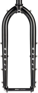 Surly Dinner Fork - 27.5" 15x110mm Thru-Axle 1-1/8" Straight Steerer 420mm Axle To Crown Steel BLK