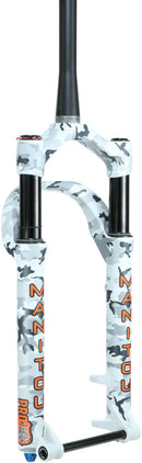 Manitou Mastodon Pro Suspension Fork - 26" 120 mm 15 x 150 mm 51 mm Offset Limited Edition Winter Camo Extended
