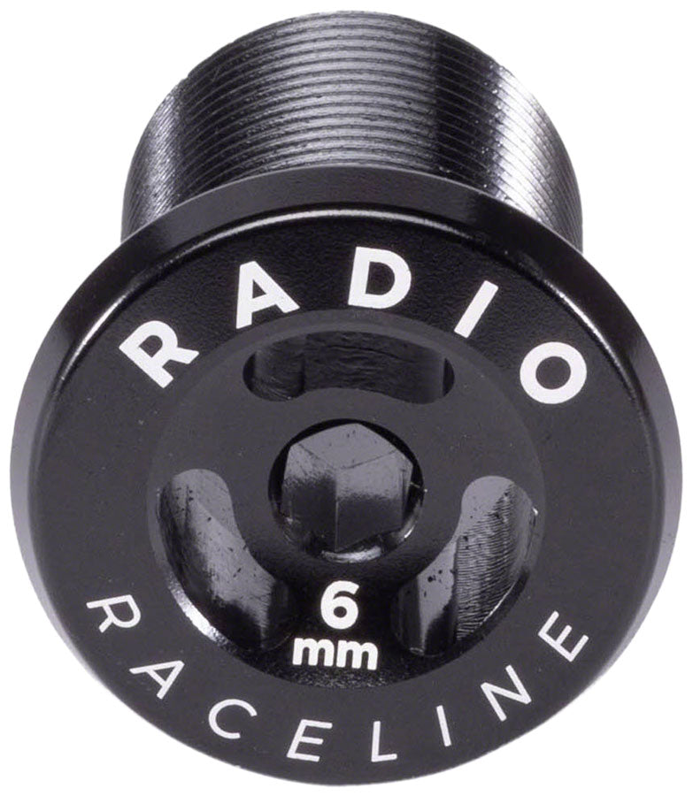 Radio Raceline Fork Top Bolt - M24 Black