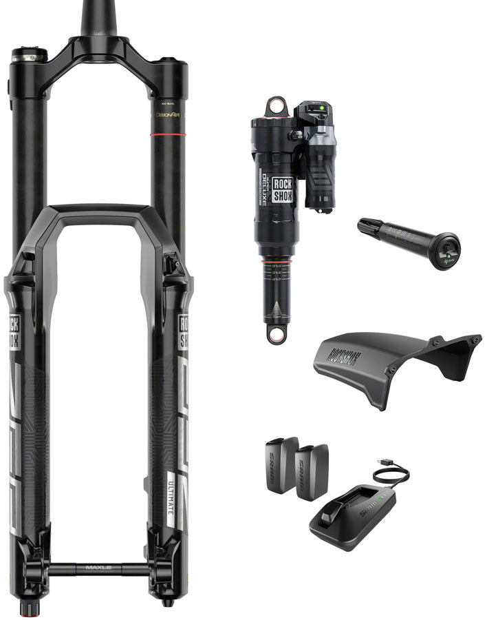RockShox Flight Attendant Upgrade Kit - ZEB 29 170 SuperDeluxe 205 x 60 Trunnion DubPedal Sensor A1 - Specialized Enduro 2020-2022