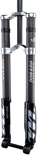Manitou Dorado Pro Suspension Fork - 29" 203 mm 20 x 110 mm 57 mm Offset BLK/Carbon Straight Steerer