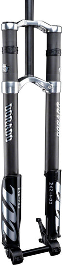 Manitou Dorado Pro Suspension Fork - 29" 203 mm 20 x 110 mm 57 mm Offset BLK/Carbon Straight Steerer
