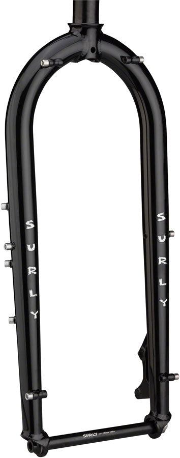 Surly Wednesday 26" 150x15 Thru Axle Fork 1-1/8" Straight Steerer Black
