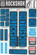 RockShox Fork Decal Kit - 30/32mm/RS1 Blue
