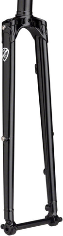 All-City Super Professional Fork - 650b/700c 1-1/8" Straight Steerer Thru Axle Disc BLK