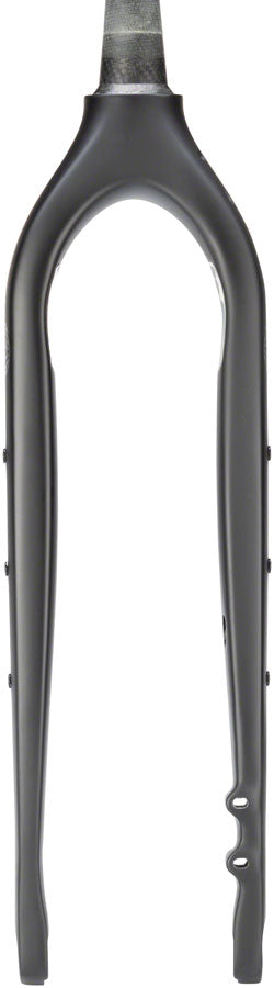 Salsa Cutthroat Carbon Deluxe V2 Fork - 29" 110x15mm Thru-Axle 1-1/8" Tapered Carbon Flat Mount Disc Matte BLK