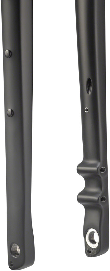 Salsa Cutthroat Carbon Deluxe V2 Fork - 29" 110x15mm Thru-Axle 1-1/8" Tapered Carbon Flat Mount Disc Matte BLK