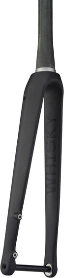 WHISKY No.7 RD Fork - 12mm Thru-Axle 1.5" Tapered Carbon Steerer Flat Mount Disc Matte BLK