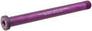 Wolf Tooth Front Thru Axle - RockShox 15 x 110mm Purple