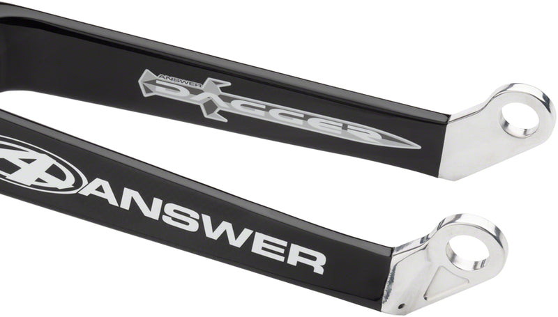 Answer BMX Dagger Pro Fork - 20" 20mm Dropout Tapered Black