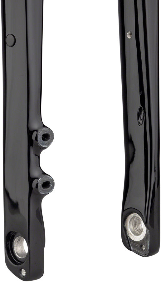 Salsa Cutthroat Carbon Deluxe V2 Fork - 29" 110x15mm Thru-Axle 1-1/8" Tapered Carbon Flat Mount Disc Gloss BLK