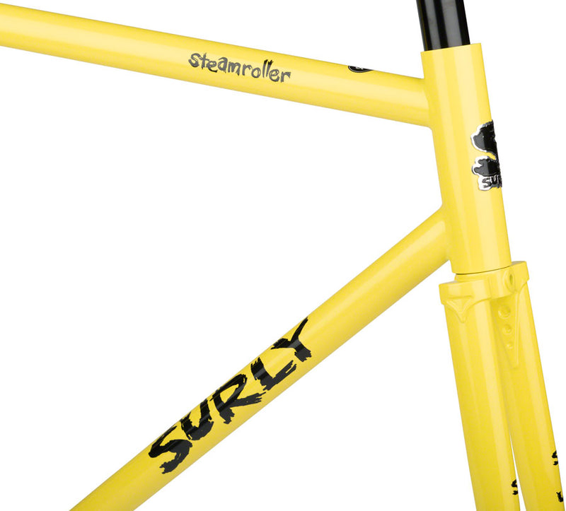 Surly Steamroller Frameset - 700c Steel Banana Candy Yellow 56cm