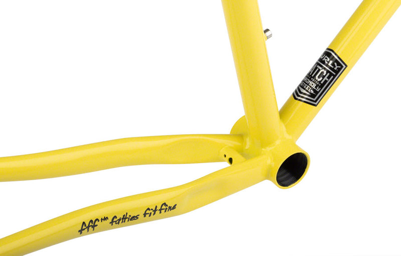 Surly Steamroller Frameset - 700c Steel Banana Candy Yellow 62cm