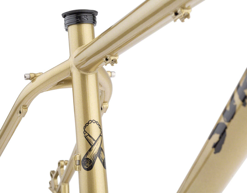 Surly Karate Monkey Frameset - 27.5" Steel Fools Gold Medium