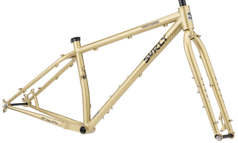 Surly Karate Monkey Frameset - 27.5" Steel Fool's Gold Medium