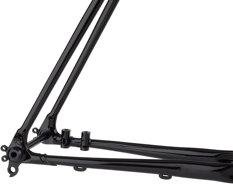 All-City Gorilla Monsoon Frameset - 650b Steel Charred Berry 49cm
