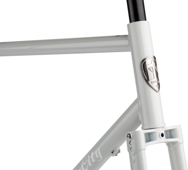 All-City Gorilla Monsoon Frameset - 650b Steel Aqua Seafoam 55cm