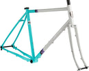 All-City Gorilla Monsoon Frameset - 650b Steel Aqua Seafoam 52cm
