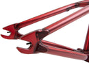 Sunday Darkwave BMX Frame - 20.75" TT Matte Translucent Red