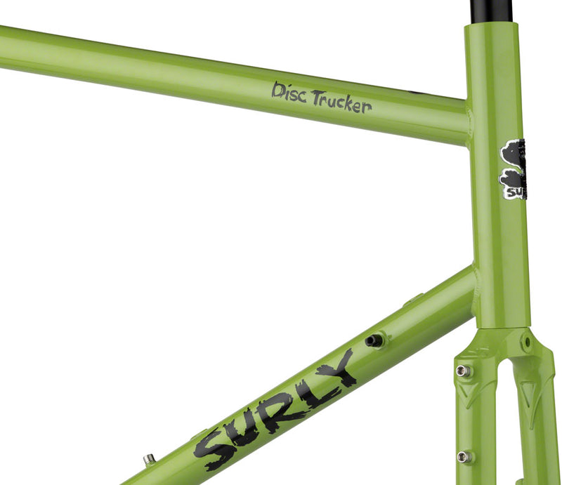 Surly Disc Trucker Frameset - 26" Steel Pea Lime Soup 42cm