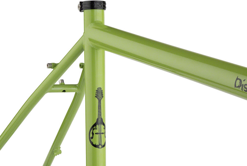 Surly Disc Trucker Frameset - 26" Steel Pea Lime Soup 42cm