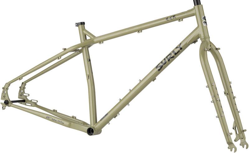 Surly ECR Frameset - 29+ Steel Tank Green X-Large