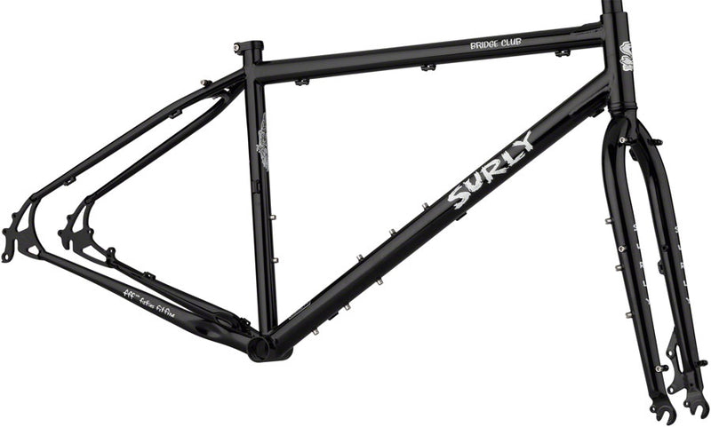 Surly Bridge Club Frameset - 27.5"/700c Steel Black X-Large