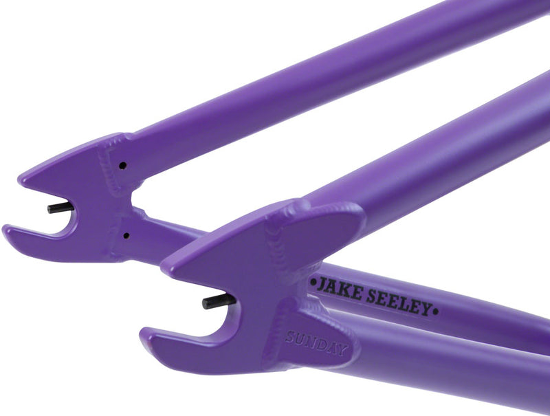 Sunday Street Sweeper BMX Frame - 20.75" TT Pink/Purple