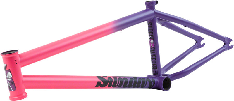 Sunday Street Sweeper BMX Frame - 21" TT Pink/Purple