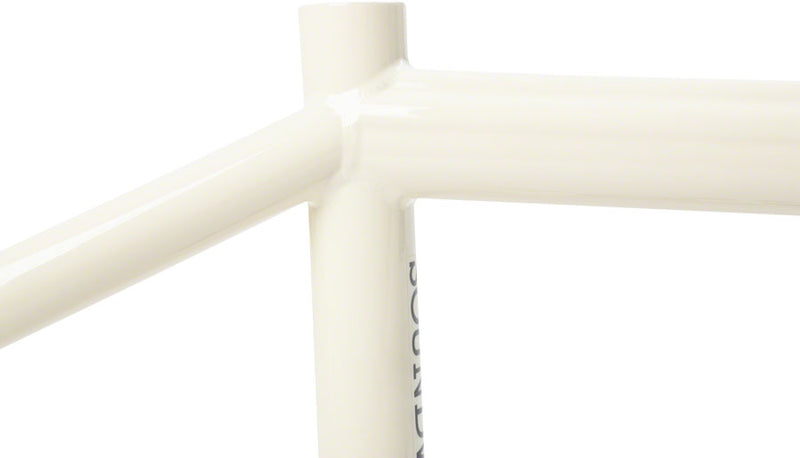 Sunday Soundwave V3 BMX Frame - 21.25" TT White