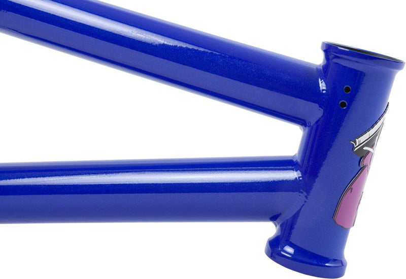 Sunday Street Sweeper BMX Frame - 20.75" TT Gloss Metallic Blue